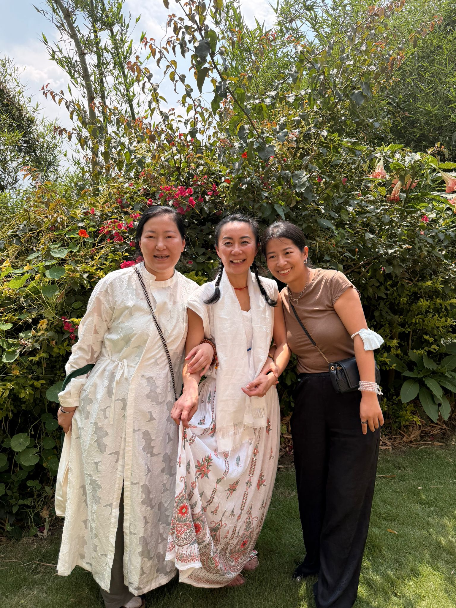 New connections formed within the sangha